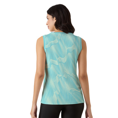AquaWave Custom Women’s Performance Singlet| Breathable Gym Tank Top