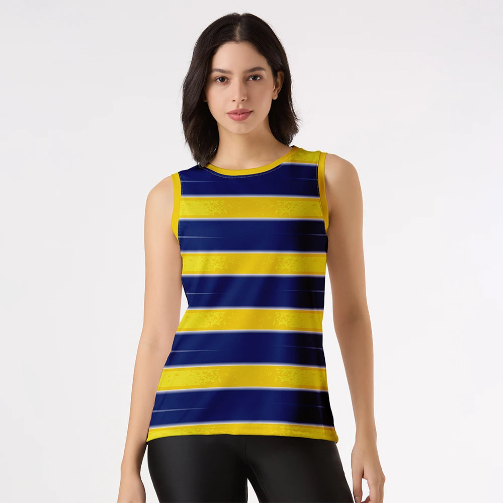 sleeveless gym shirt women, gym wear tops for women, yellow gym top, navy singlet, women’s workout singlet, fitness singlet for women, dry fit tank top, sleeveless sports top, gym singlet, quick dry tank top women, women in gym wear, gym wear women tops, sporty singlet for women

