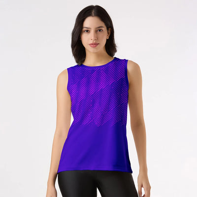 Women's Digital Print Singlet