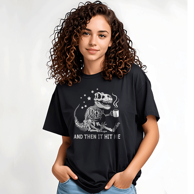 Black Cotton T-Shirt for Women