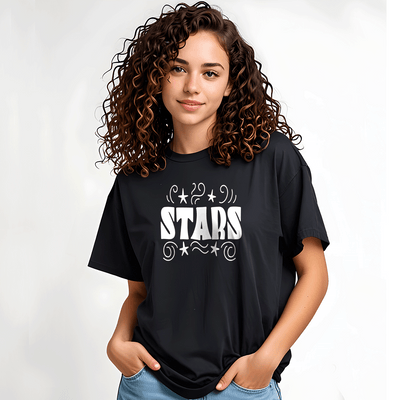 Premium Cotton Black Soft Tee for Women
