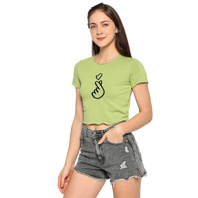 Premium Graphic Printed Tee for Women Love