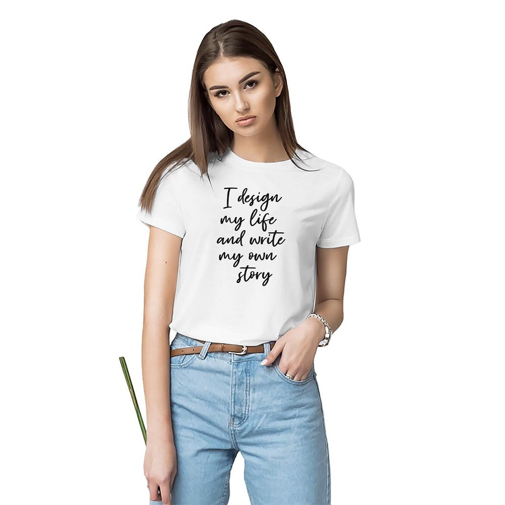 Women's cotton graphic t-shirt,Graphic t-shirt for women,Trendy round neck t-shirt,Soft cotton t-shirt,Printed t-shirt casual wear,Stylish women’s crew neck tee,Women’s t-shirts online