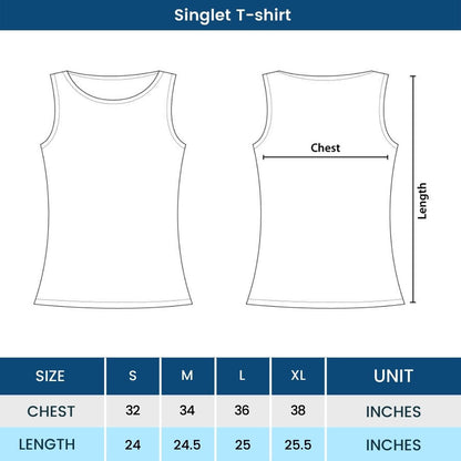 Women's Magenta Sports Tank Top Size Chart,Magenta Dry Fit Tank Top for Women Size Guide,Size Chart for Women's Premium Magenta Dry Fit Tank