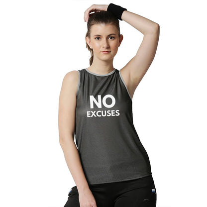 Premium Dry Fit Sports Tank Top - No Excuses
