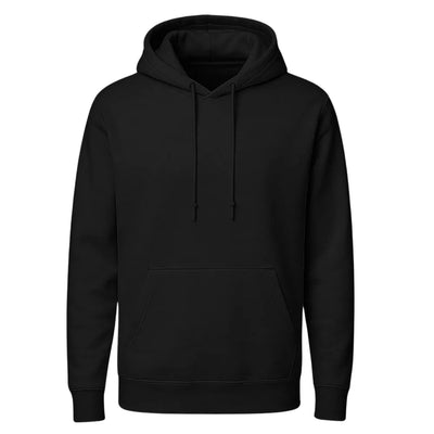 Men's Black Psychedelic Graphic Hoodie
