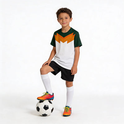kids sports jersey, junior football shirt, youth teamwear apparel, children athletic top, boys girls sports outfit, school match uniform, academy training wear, kids active clothing, junior sportswear online, lightweight team jersey, breathable kids apparel, youth practice top, children game day shirt, sports uniform for kids, tournament play jersey