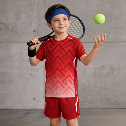 Custom Red Kids Football Jersey for Boys & Girls | Bold Youth Sportswear