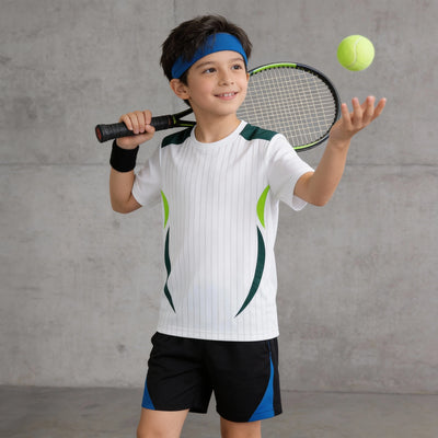 Premium Customised Kids Sports Jersey -   Personalised Name, Number & Front Logo