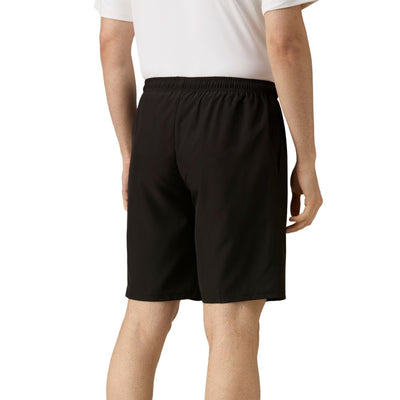 Black shorts back view