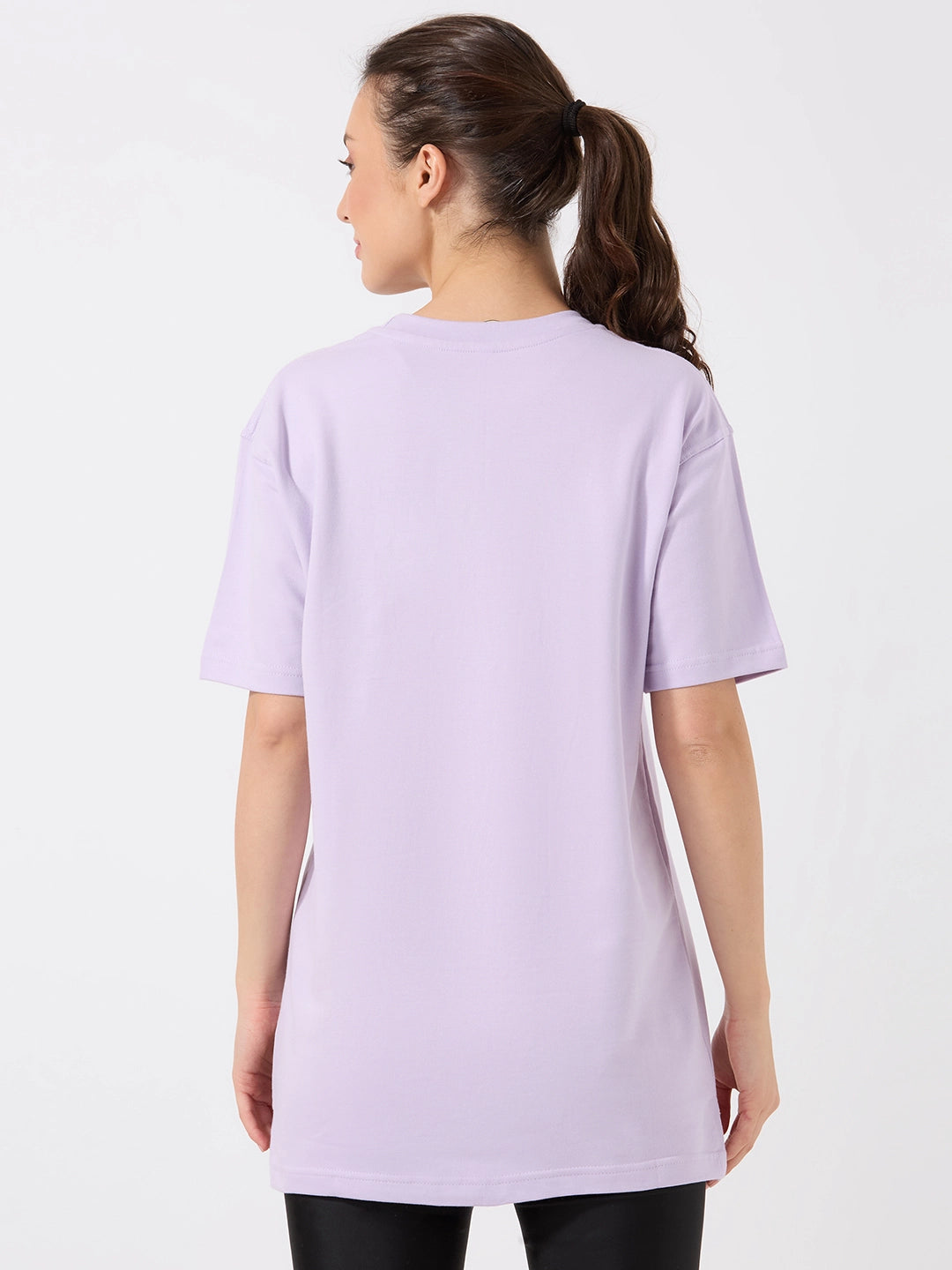 lavender oversized t shirt women, make some noise graphic tee, pastel purple loose fit t shirt, trendy streetwear oversized shirt, casual cotton t shirt for women, lavender statement tee, women’s summer oversized top, stylish pastel t shirt, printed oversized tee for girls, street style lavender t shirt