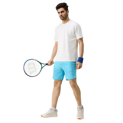 sky blue gym shorts men, sky blue running shorts men, men workout shorts sky blue, men training shorts quick dry, men summer sports shorts, lightweight gym shorts men, breathable activewear shorts men, polyester lycra shorts men, moisture wicking fitness shorts, men athletic shorts sky blue, men daily wear shorts, men gym activewear shorts