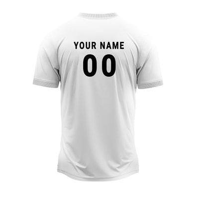 RN-04 round neck sports jersey, back with sample name and number