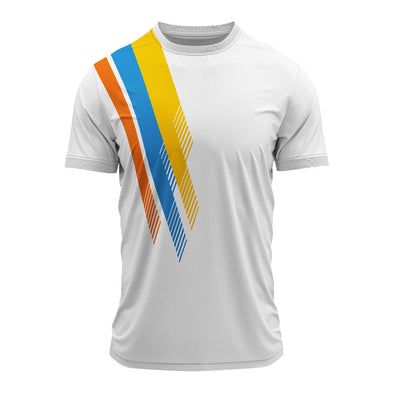 RN-04 round neck sports jersey, plain front view