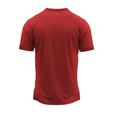 RN-18 round neck sports jersey, plain back view