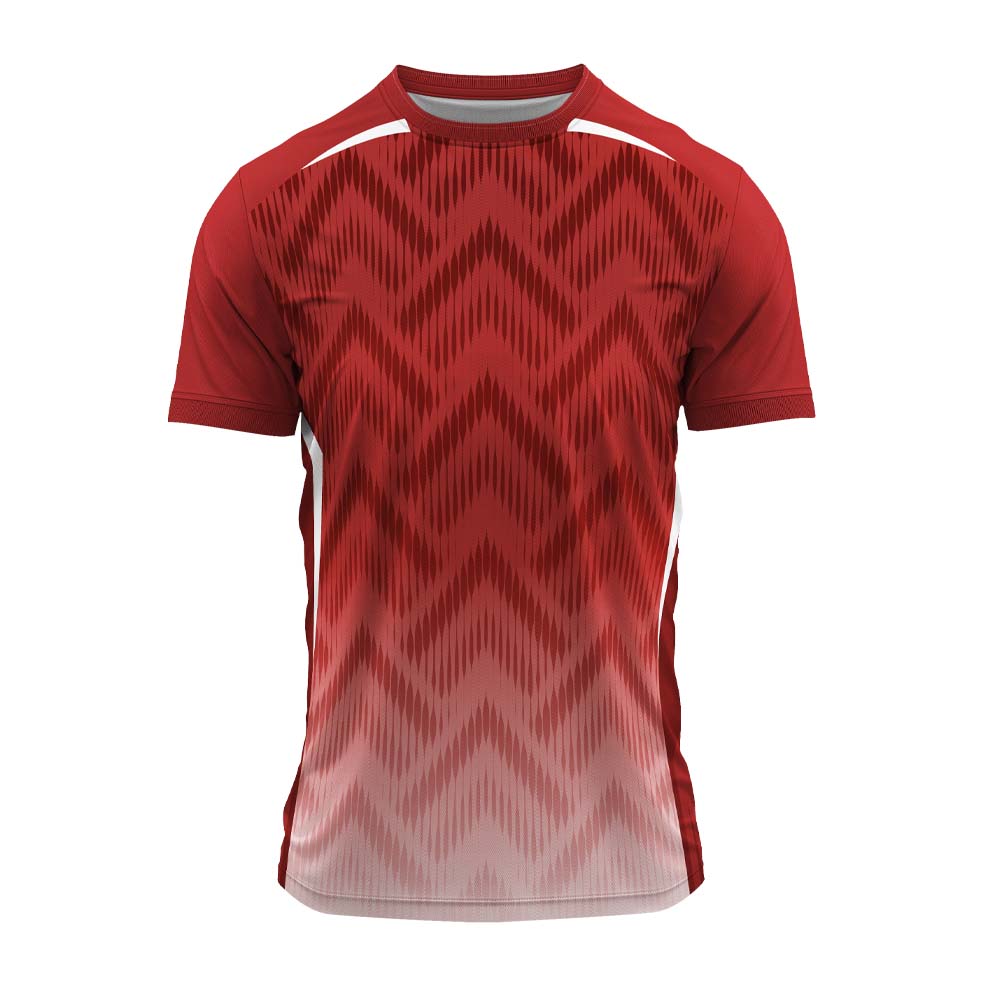 RN-18 round neck sports jersey, plain front view