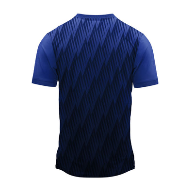 RN-19 round neck sports jersey, plain back view