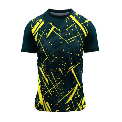 RN-33 round neck sports jersey, plain front view