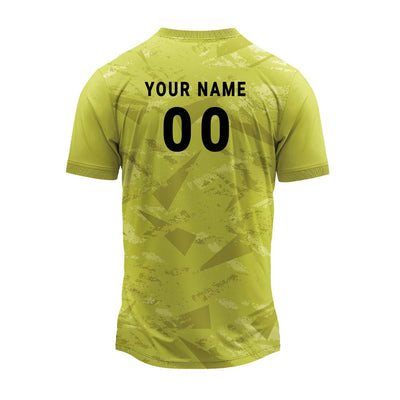RN-34 round neck sports jersey, back with sample name and number