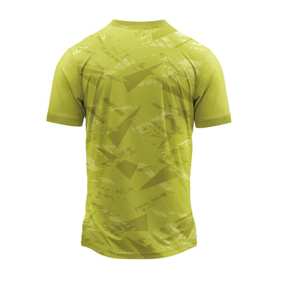 RN-34 round neck sports jersey, plain back view