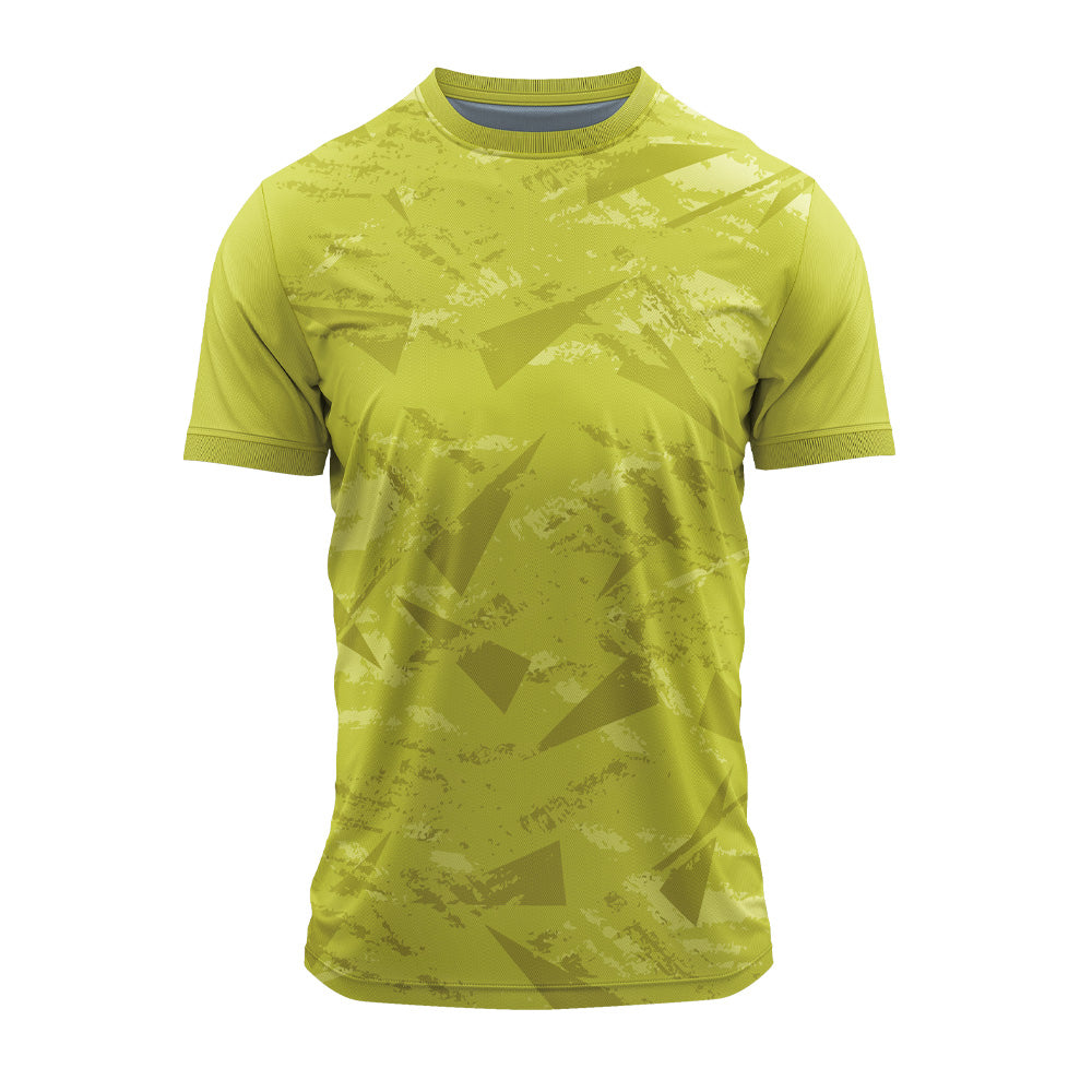 RN-34 round neck sports jersey, plain front view