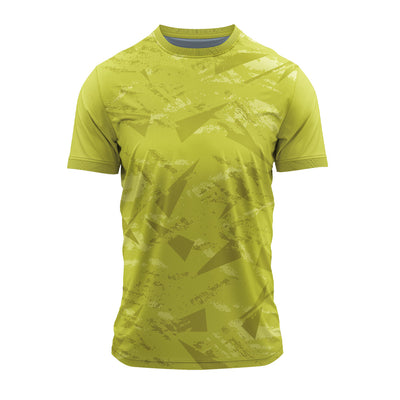 RN-34 round neck sports jersey, plain front view