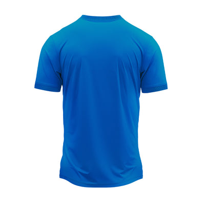 RN-45 round neck sports jersey, plain back view