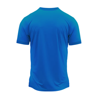 RN-46 round neck sports jersey, plain back view