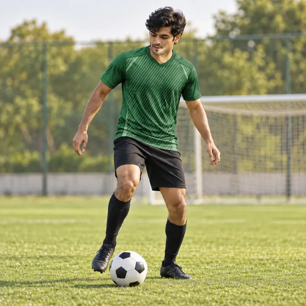 Custom football team jerseys and kits