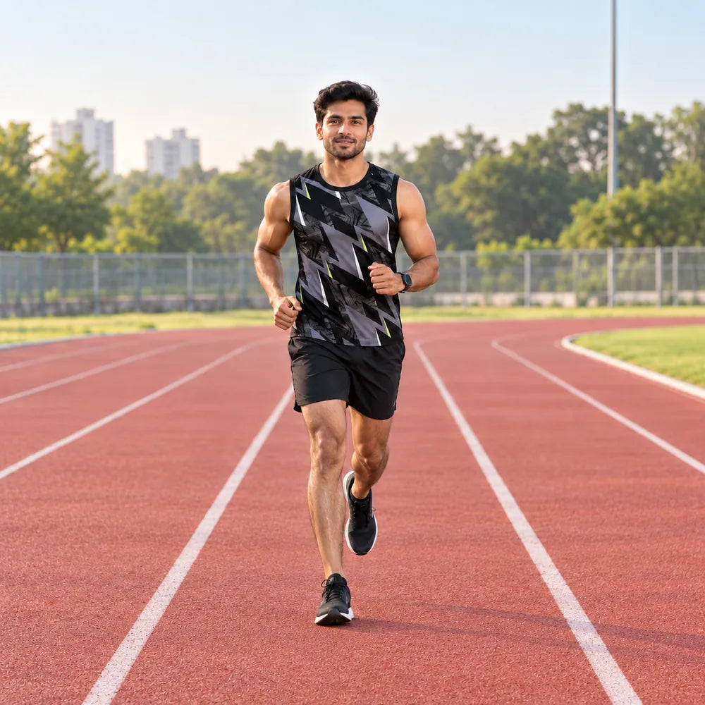 Custom marathon and running singlets
