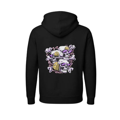 नासा ज़िप-अप हुडी - ब्लैक स्पेस शटल स्वेटशर्ट | यूनिसेक्स कॉटन जैकेट