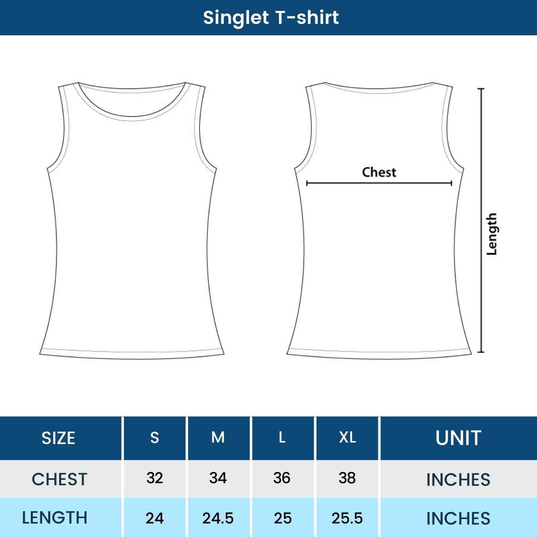 Premium Dry Fit Grey Sports Tank Top - Level Up